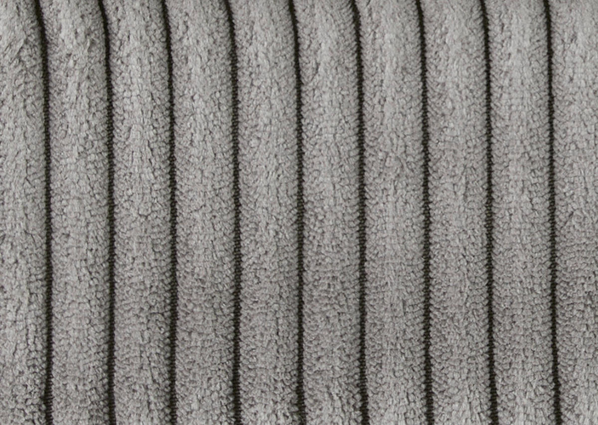 ECKSOFA in Cord Braun  - Schwarz/Braun, KONVENTIONELL, Kunststoff/Textil (318/197cm) - MID.YOU