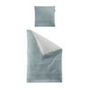 WENDEBETTWÄSCHE Makosatin 140/200 cm  - Blau, KONVENTIONELL, Textil (140/200cm) - Irisette