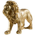 DEKOLÖWE - Goldfarben, LIFESTYLE, Kunststoff (47/15/32cm) - Ambia Home