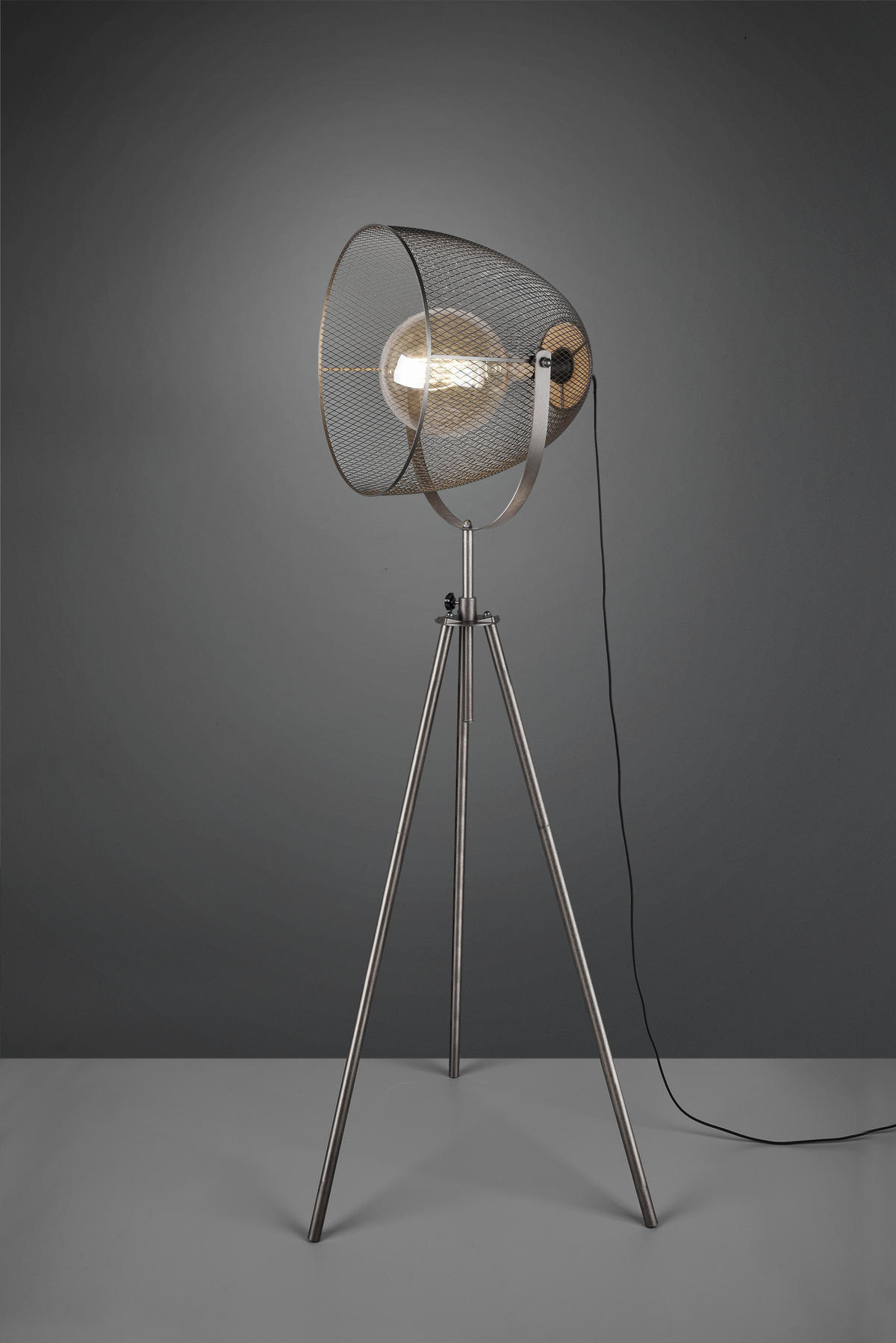 STOJEČA SVETILKA  IVAR      69/150-186 cm       - Trend, kovina/les (69/150-186cm)