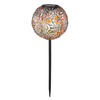 SOLARNA SVETILKA        18,5/54 cm       - srebrne barve, Basics, kovina (18,5/54cm) - Globo