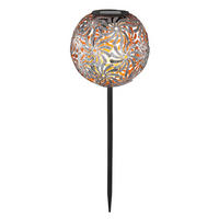 SOLCELLSLAMPA - silver, Basics, metall (18,5/54cm) - Globo
