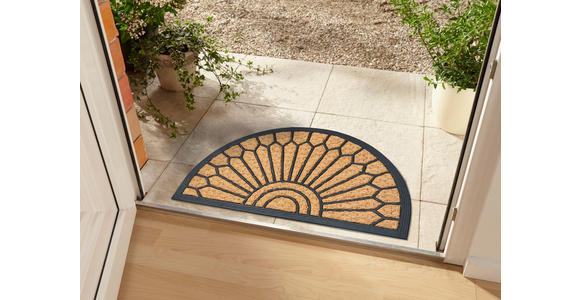KOKOSMATTE 45/75 cm Mix Mats  - Hellbraun/Schwarz, Basics, Naturmaterialien/Kunststoff (45/75cm) - Esposa