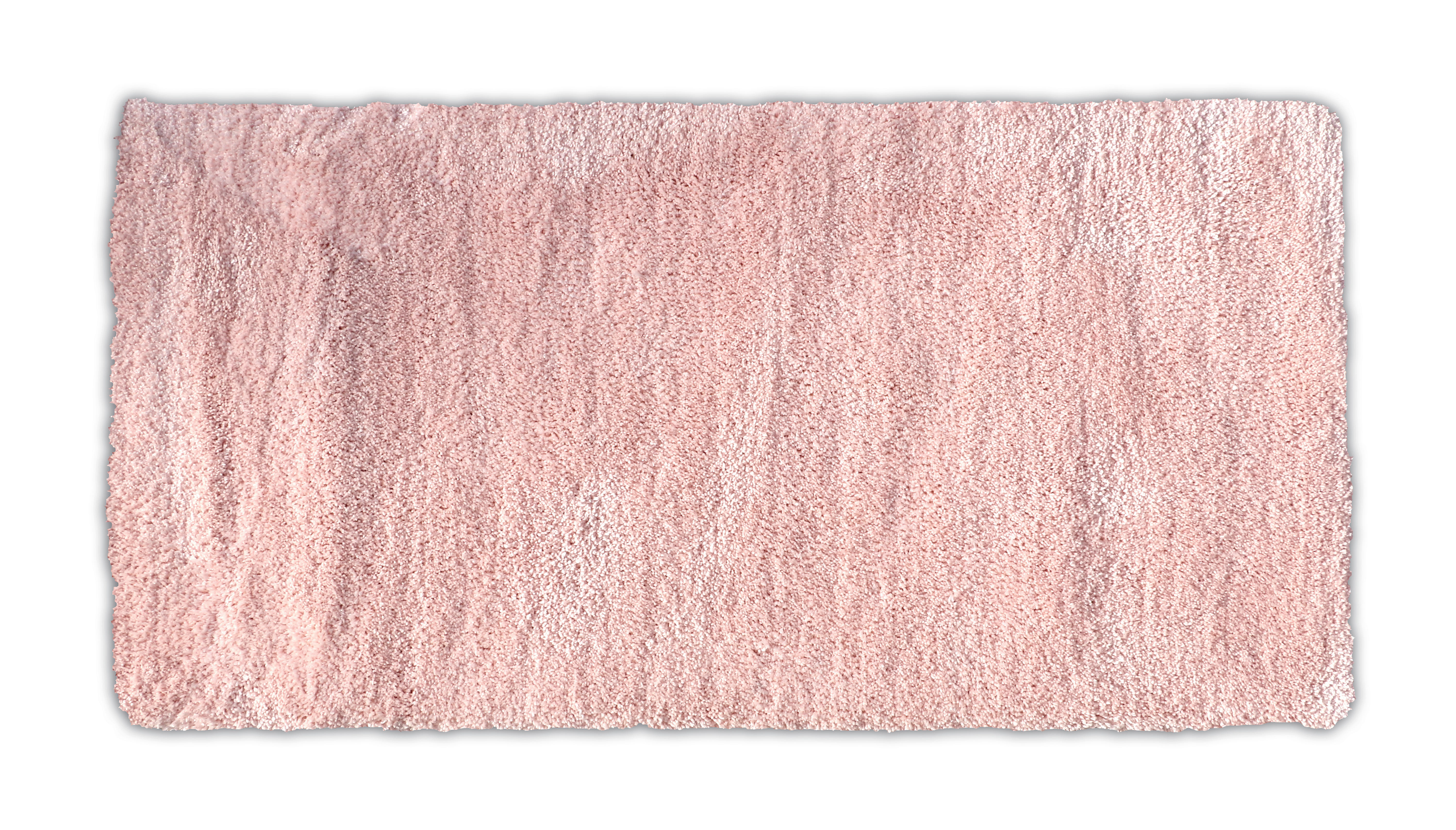 KOBEREC SHAGGY, 120/170 cm, pink - pink