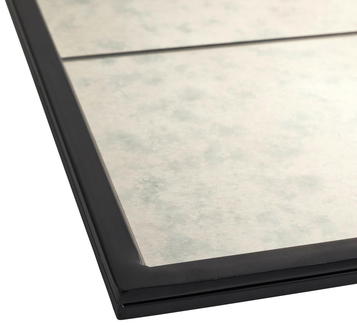 DEKOSPIEGEL 80/120/2 cm    in rechteckig  - Klar/Schwarz, Design, Glas/Holzwerkstoff (80/120/2cm) - MID.YOU
