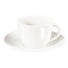 ESPRESSOTASSE MIT UNTERTASSE - Weiß, Basics, Keramik (0.07l) - ASA
