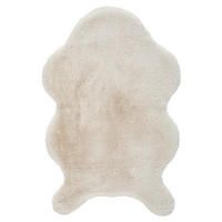 KUNSTFELL 60/90 cm Creme  - Creme, KONVENTIONELL, Textil (60/90cm) - Boxxx