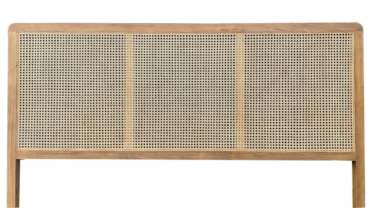 KOPFTEIL 220/120/4 cm  - Naturfarben, Basics, Holz (220/120/4cm) - Livetastic