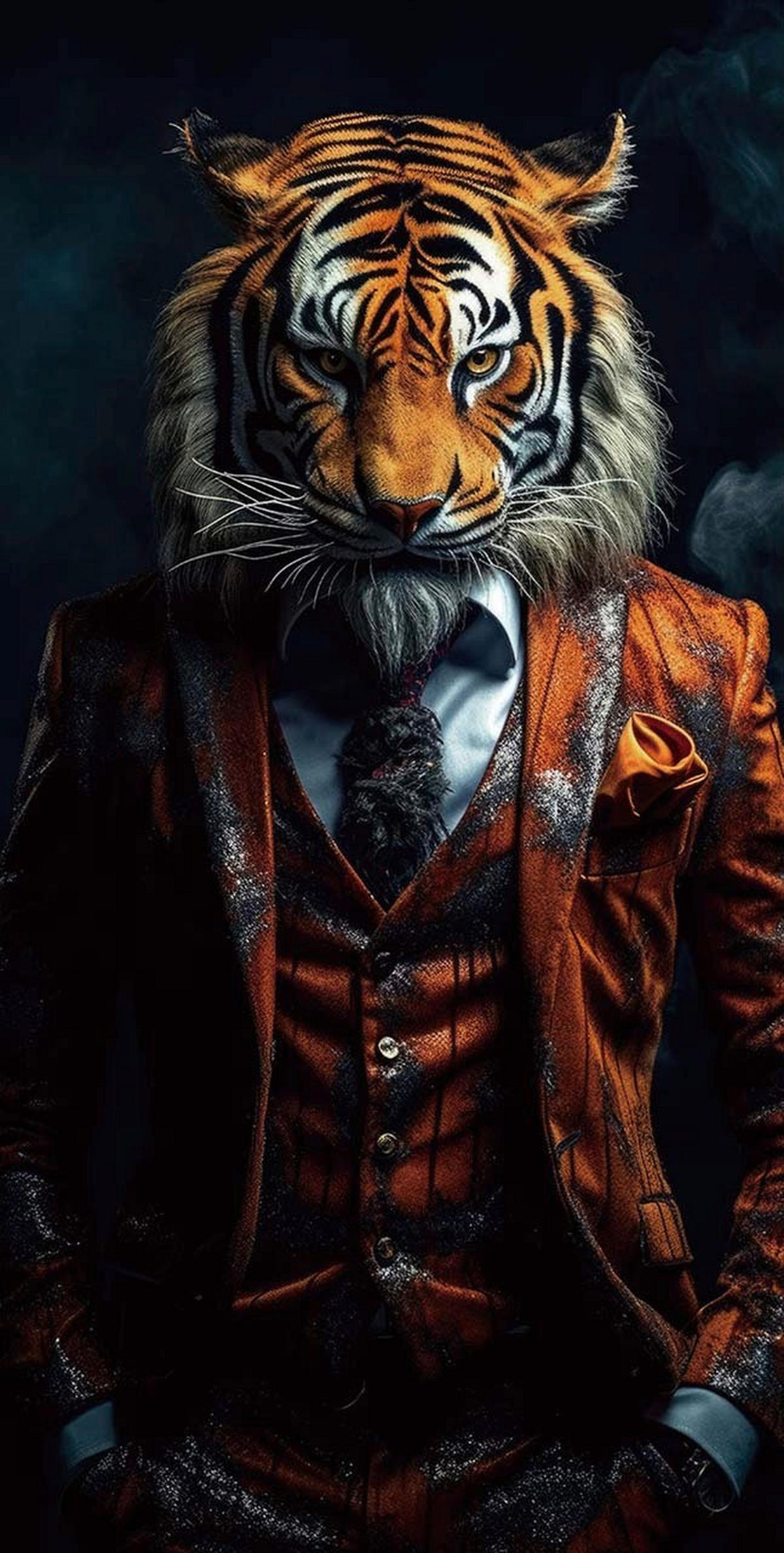 GLASBILD 70/140 cm  - Multicolor, Basics, Glas (70/140cm)