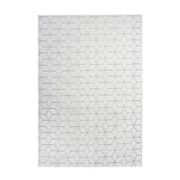 TEPPICH Wohnzimmer 80/150 cm Vivica 125 Weiß / Anthrazit Anthrazit, Weiß rechteckig  - Anthrazit/Weiß, KONVENTIONELL, Textil (80/150cm) - Kayoom