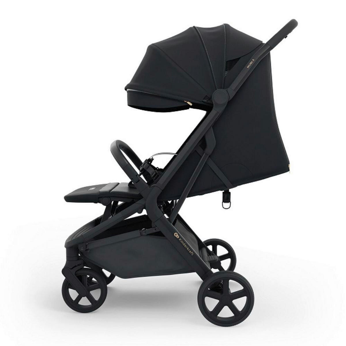 DJEČJA KOLICA  NUBI 3  - crna, Basics, metal/tekstil (68,5/53/106,5cm) - Kinderkraft