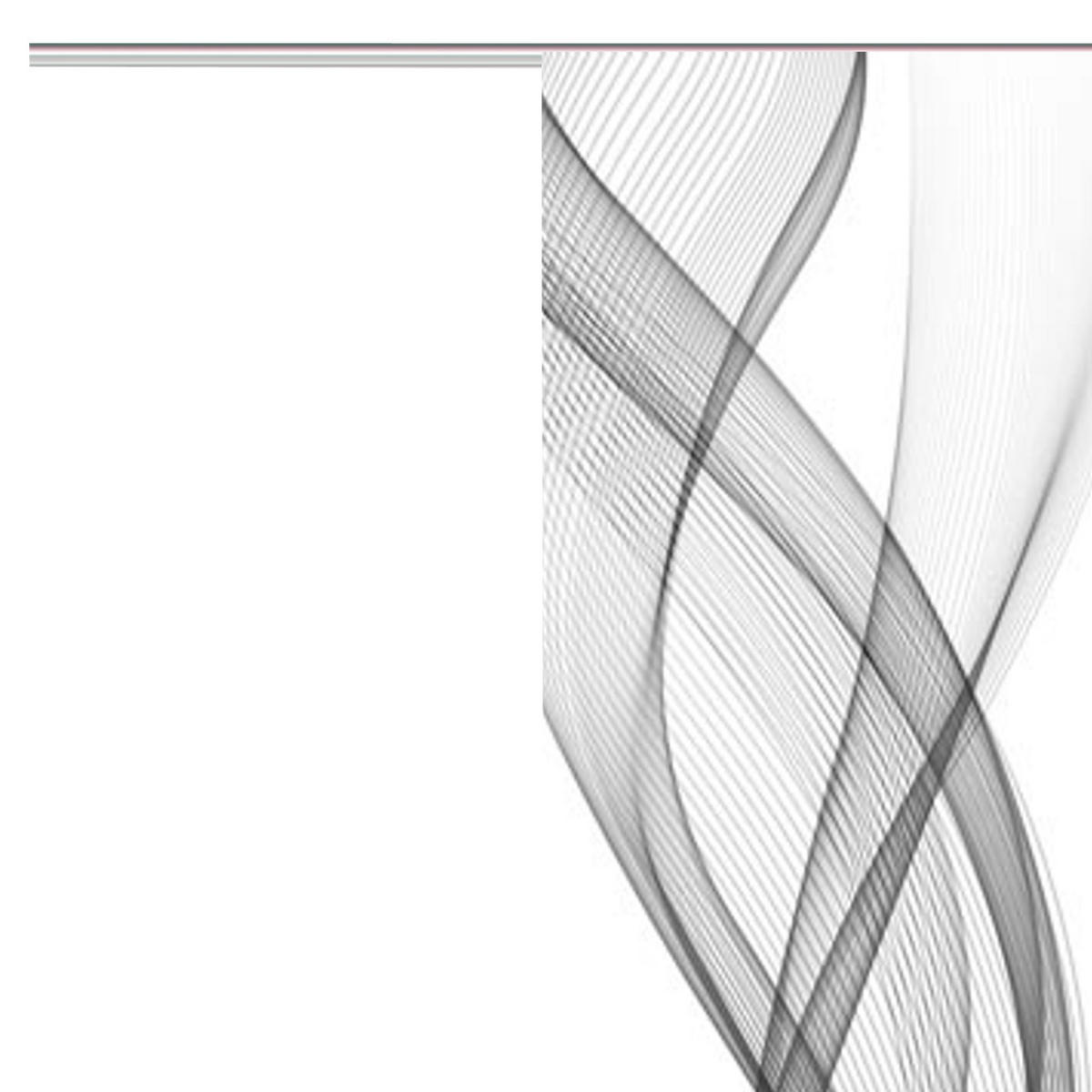 FLÄCHENVORHANG FERROLA, 5-TLG.  5 Stück  blickdicht   60/245 cm  - Grau, Basics, Textil (60/245cm)