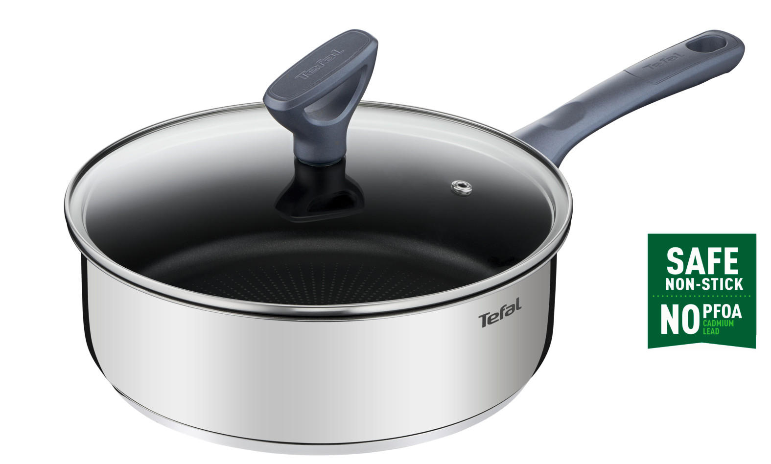 PONEV 24 cm  - Basics, kovina/steklo (24cm) - Tefal