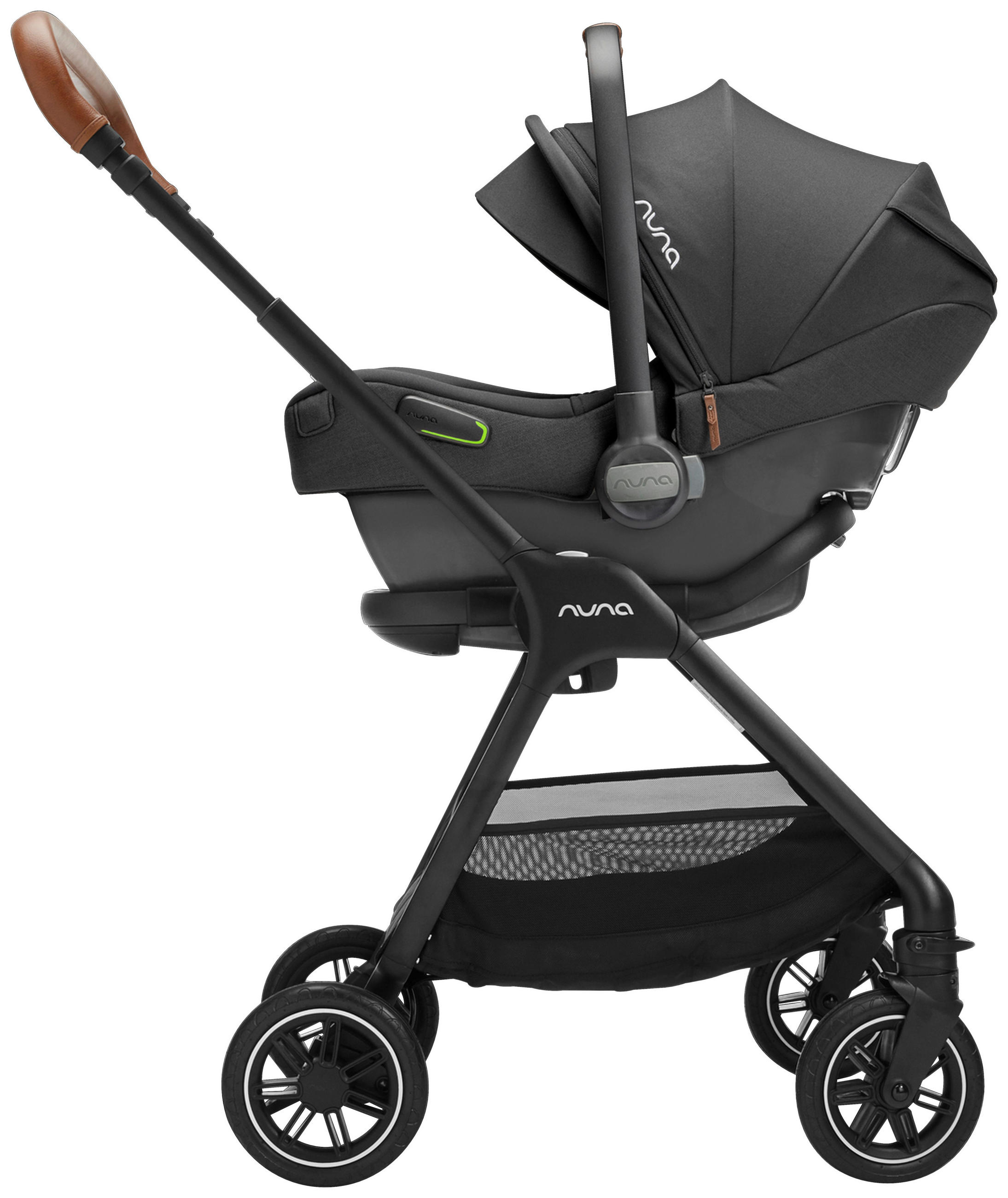 BABYSCHALE Pipa Next Caviar Caviar   - Schwarz/Grau, Basics, Kunststoff/Textil (45/35/60cm) - Nuna