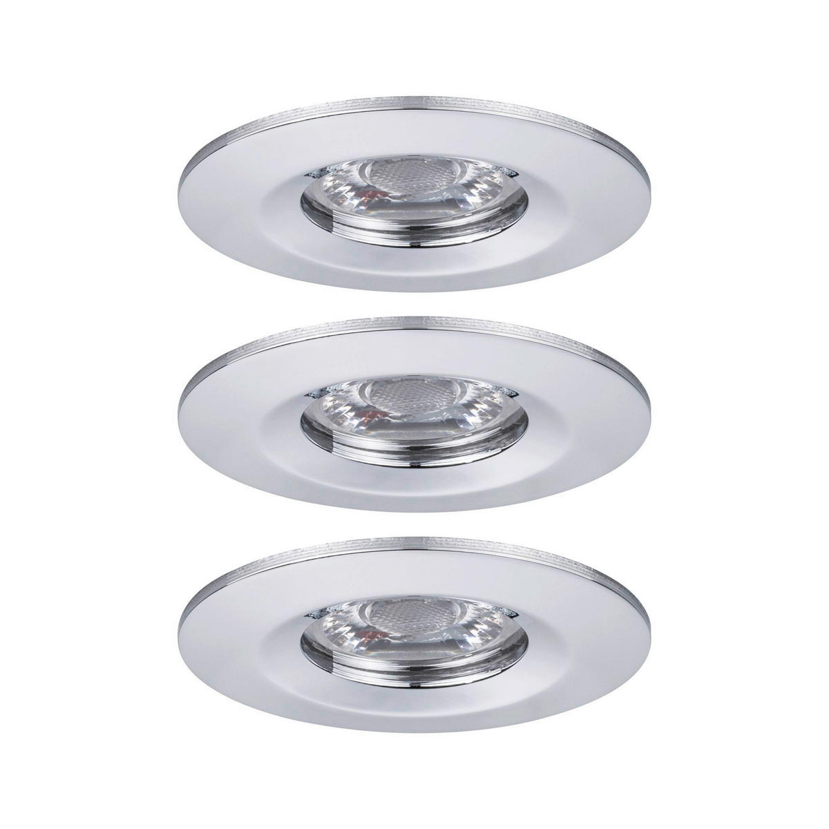 LED-DECKENLEUCHTE 6,5 cm  - Chromfarben/Alufarben, Basics, Metall (6,5cm) - Paulmann
