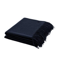 TAGESDECKE Classic Cashmere zoeppritz since 1828 130/180 cm  - Dunkelblau, KONVENTIONELL, Textil (130/180cm) - Zoeppritz