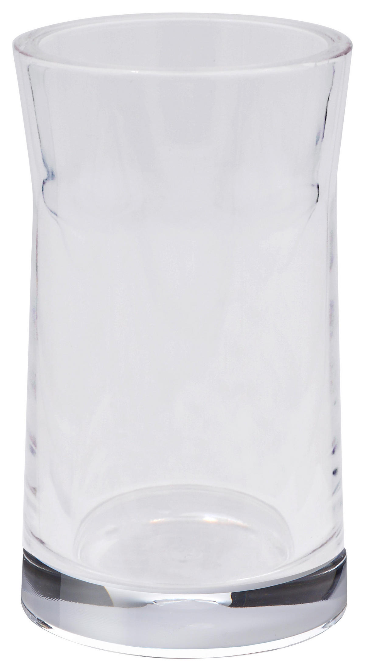 ZAHNPUTZBECHER Kunststoff  - Transparent, Basics, Kunststoff (6,8/12/6,8cm)