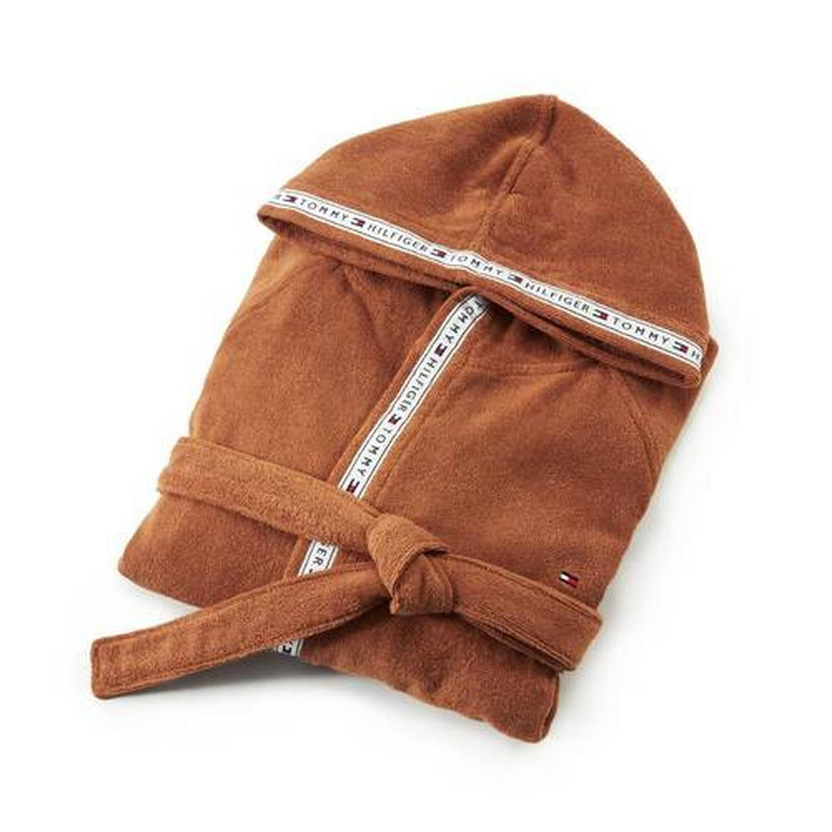 BADEMANTEL Timeless  - Cognac, Basics, Textil (Lnull) - Tommy Hilfiger