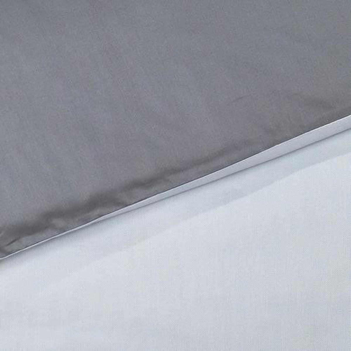 KOPFKISSENBEZUG Purity 50/70 cm  - Anthrazit/Grau, Design, Textil (50/70cm) - Joop!