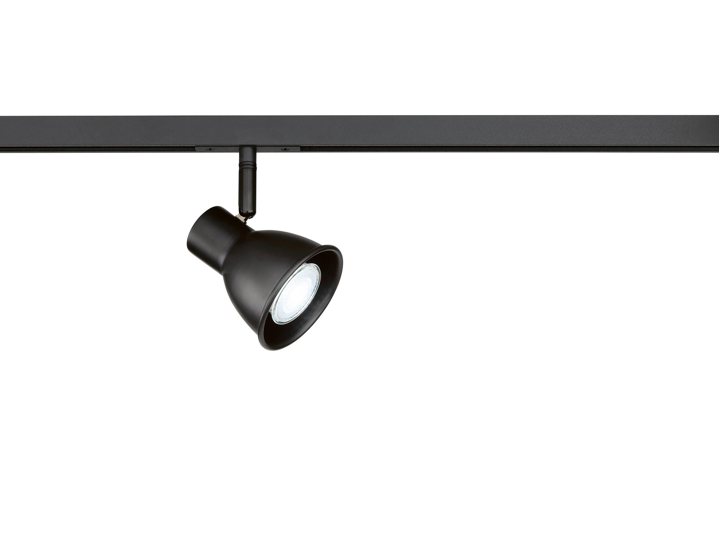 Fischer & Honsel Schienensystem M6 Licht Schwarz 17.00 cm