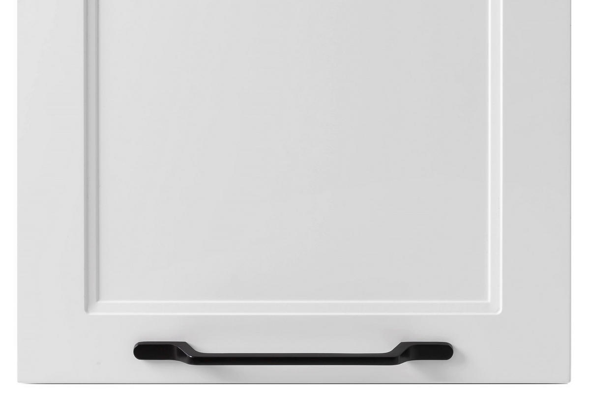 HÄNGESCHRANK 40/64/20 cm  - Schwarz/Weiß, ROMANTIK / LANDHAUS, Holzwerkstoff/Metall (40/64/20cm) - Xora