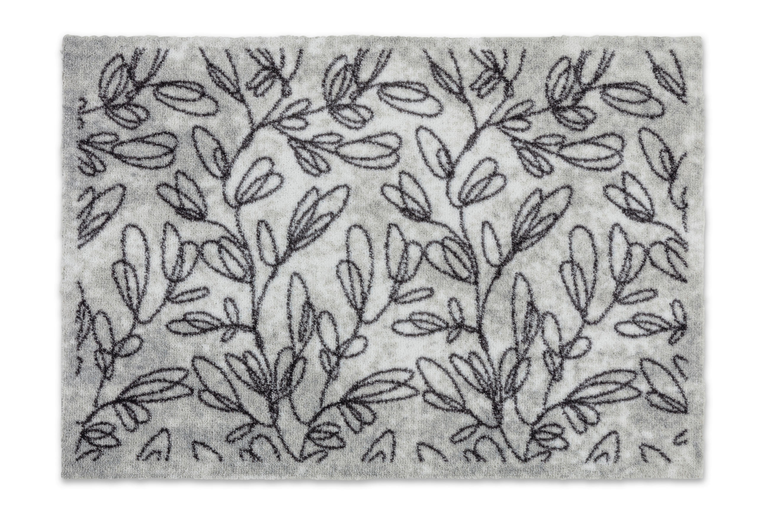 FUßMATTE  66/110 cm  Hellgrau  - Hellgrau, Basics, Kunststoff/Textil (66/110cm) - Astra