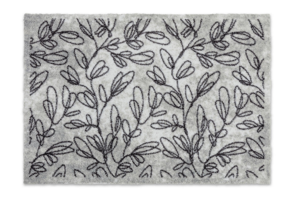 FUßMATTE  66/110 cm  Hellgrau  - Hellgrau, Basics, Kunststoff/Textil (66/110cm) - Astra