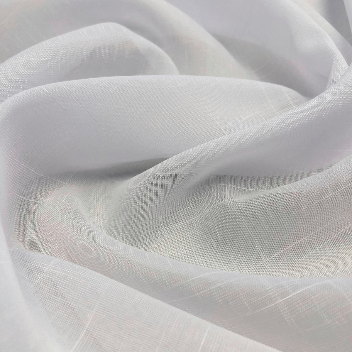 FERTIGSTORE  transparent   250/120 cm  - Weiß, Basics, Textil (250/120cm)