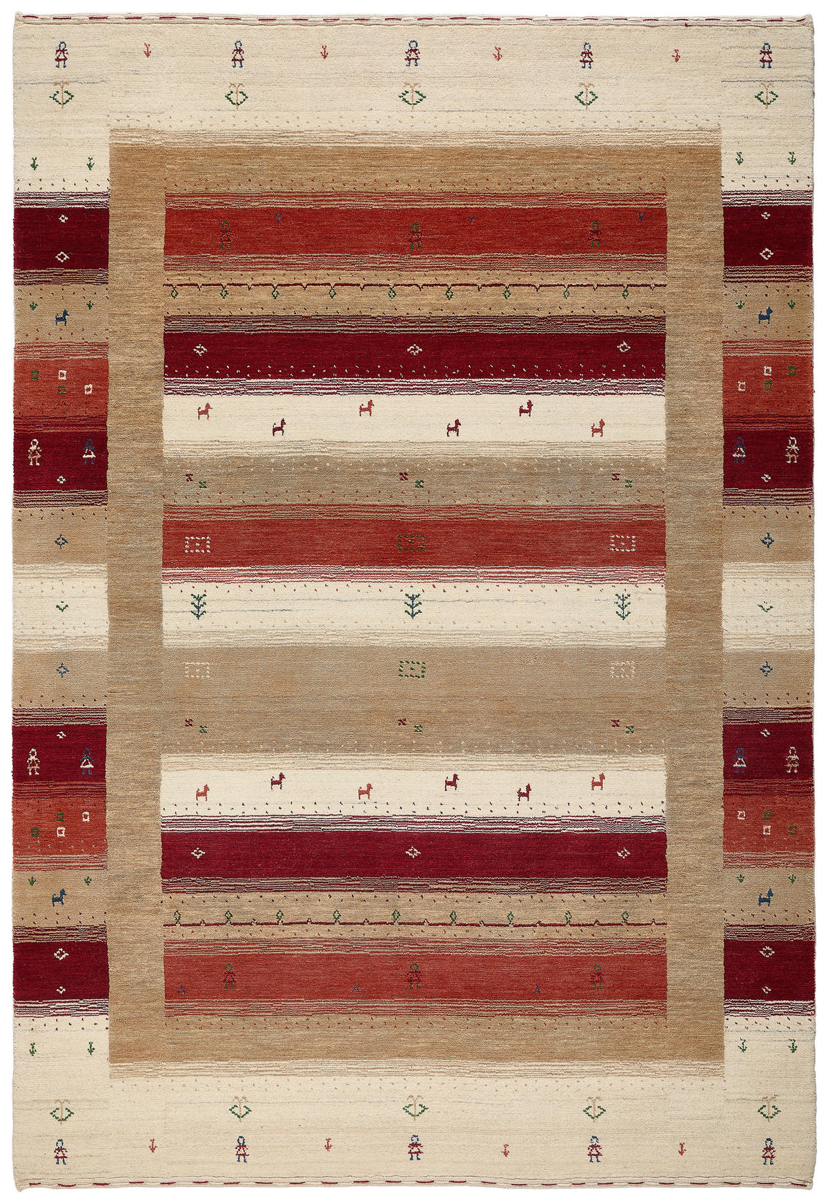 ORIENTTEPPICH 120/180 cm Multicolor  - Multicolor, Design, Textil (120/180cm) - Cazaris