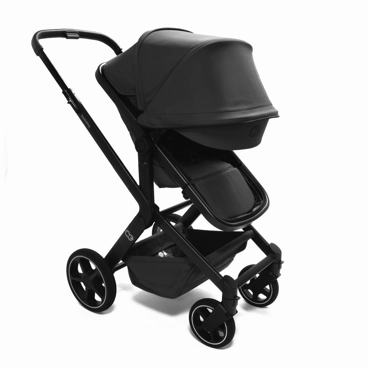KOMBIKINDERWAGEN NEXT GEN  - Schwarz, Basics, Textil (103.5/60.5/116cm) - Koelstra