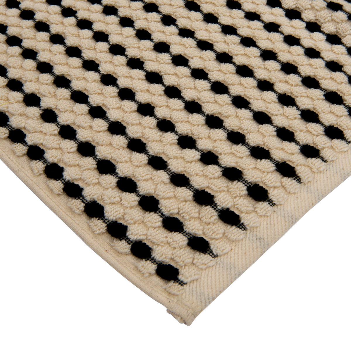 SADA RUČNÍKŮ PRO HOSTY, 30/50 cm, černá, ecru - černá/ecru, Konvenční, textil (30/50cm) - Dieter Knoll