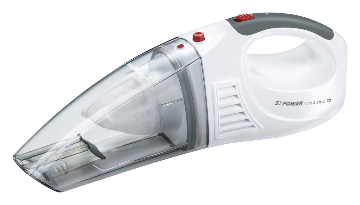 Akku-Handstaubsauger  - Weiß, Basics, Kunststoff (39/11/14cm) - Severin