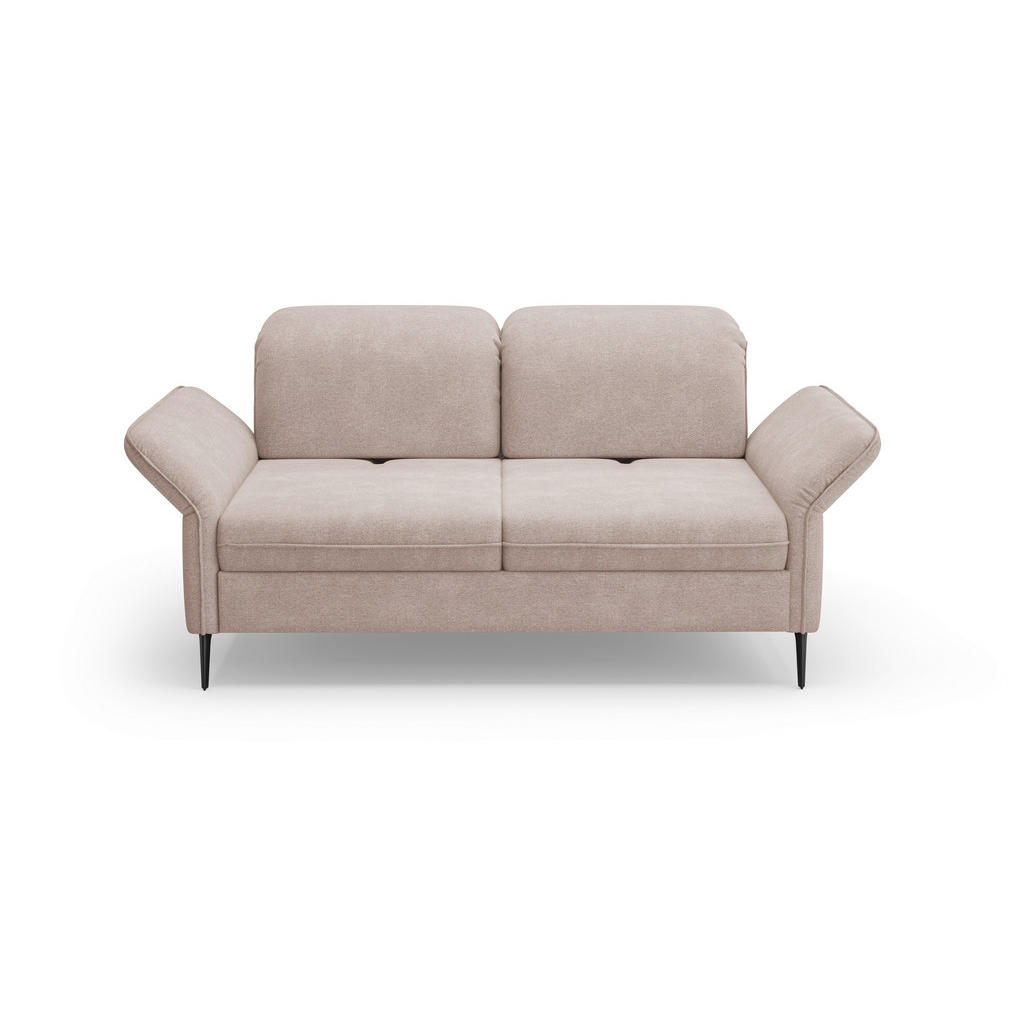 Thumbnail - Sit & More 2,5-Sitzer, Greige, Textil, 189x92x123 cm, Goldenes M, Dgm, Oeko-Tex® Standard 100, Made in Europe, Rücken ec...
