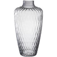 VASE  - Grau, Basics, Glas (20/38/20cm) - Leonardo