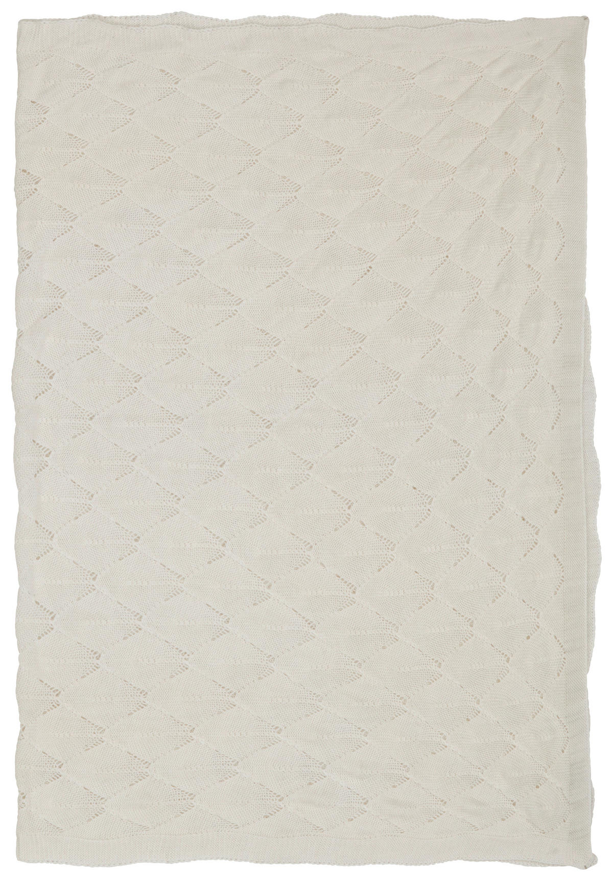 SCHMUSEDECKE  80/100 cm  - Ecru, Natur, Textil (80/100cm) - Avelia