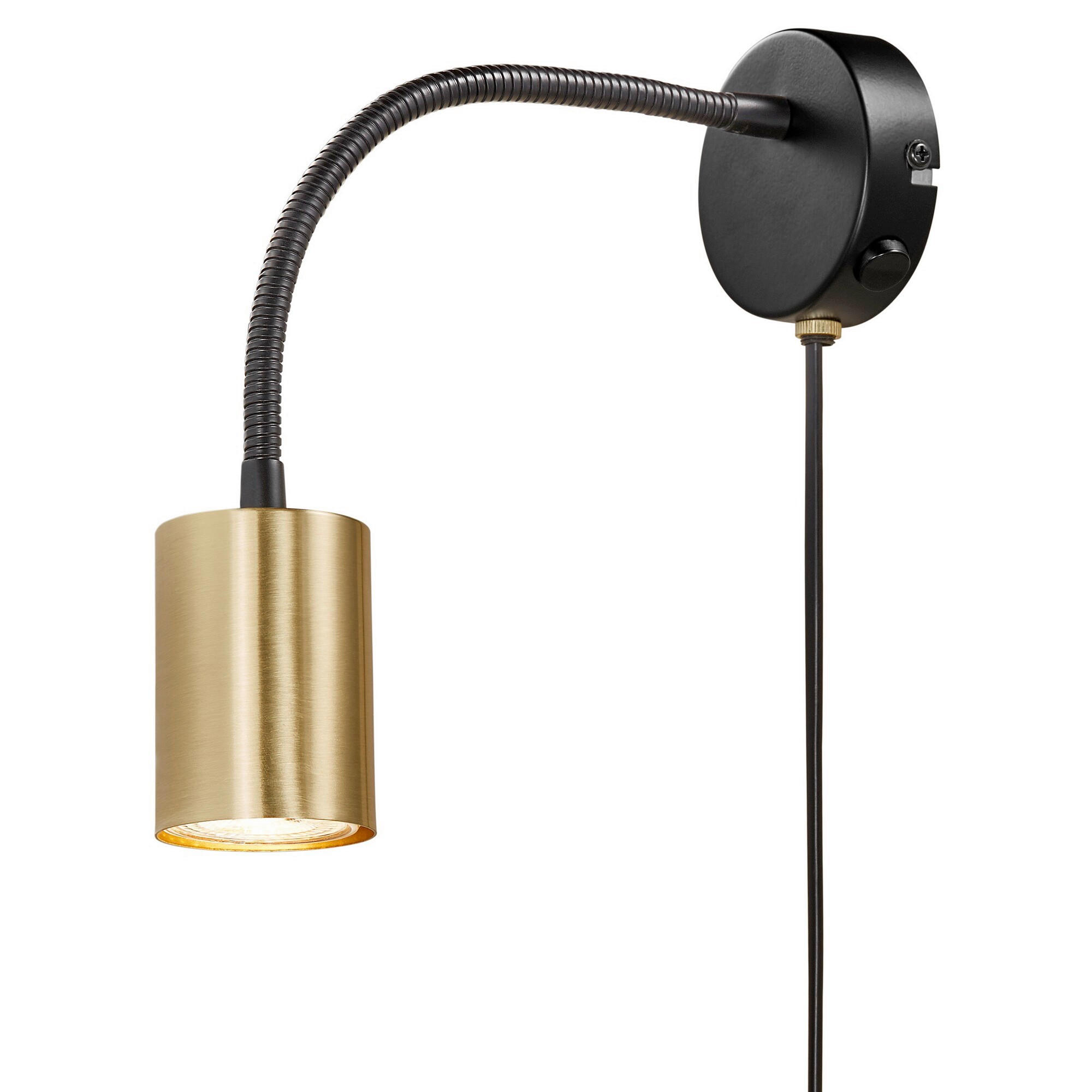 WANDLEUCHTE Explore 8/8/35.5 cm  - Messingfarben, Design, Metall (8/8/35.5cm) - Nordlux