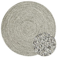 OUTDOORTEPPICH  für Terrasse und Balkon 200 cm Braided Multicolor, Greige  - Greige/Multicolor, Basics, Kunststoff (200cm) - Hanse Home