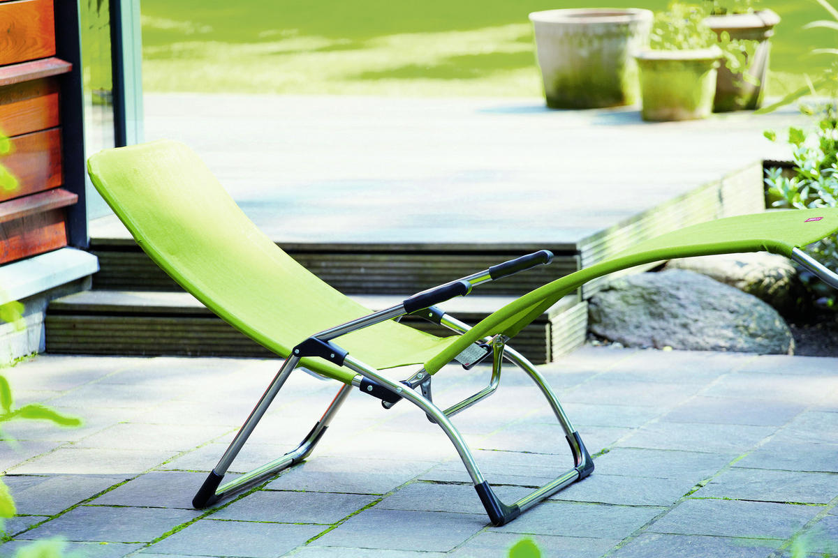 BÄDERLIEGE 63/107/142 cm  - Schwarz, Design, Textil/Metall (63/107/142cm) - FIAM
