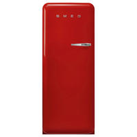 KÜHLSCHRANK 60/150/72,8 cm FAB28LRD6  - Rot, Basics, Glas/Metall (60/150/72,8cm) - SMEG