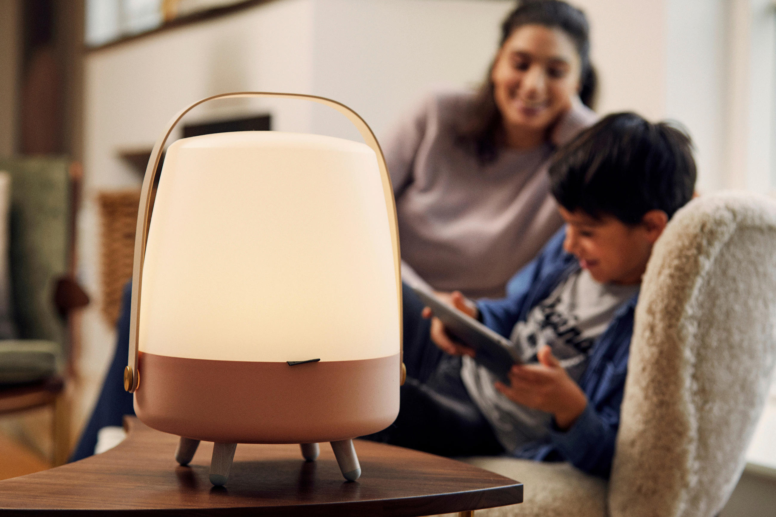 KOODUU LITE-UP PLAY LEUCHTE 28.9/39.7/28.3 cm   - Hellrosa, Design (28.9/39.7/28.3cm)