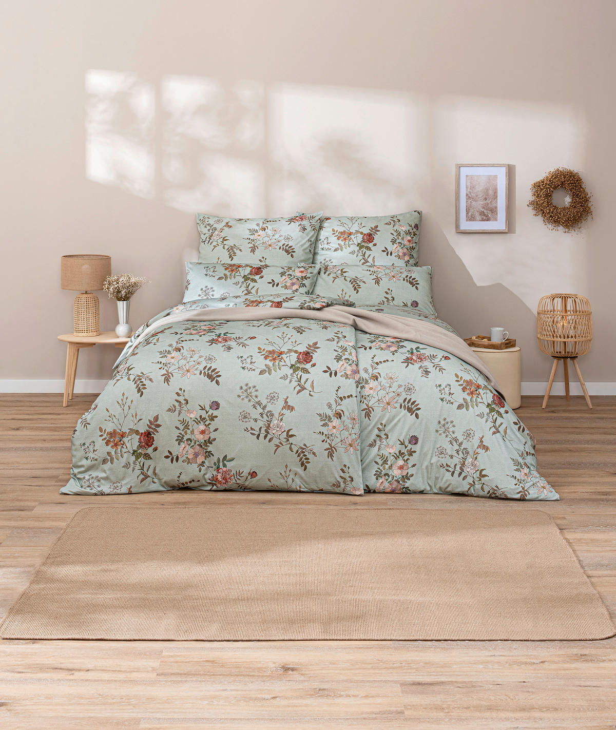 BETTWÄSCHE Atelier Interlock-Jersey 140/200 cm  - Salbeigrün, Basics, Textil (140/200cm) - Estella