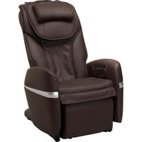 MASSAGESESSEL in Braun  - Schwarz/Braun, Design, Leder (75/90-116/110-182cm) - Cantus