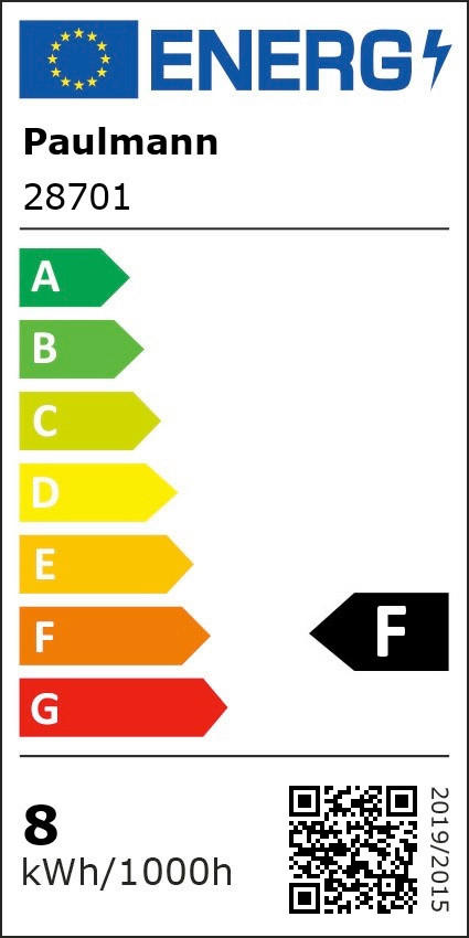 LED-LEUCHTMITTEL   E27 1x7,5W W 806 lm  - Opal, Basics, Glas (11,8/8,0cm) - Paulmann