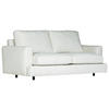 2,5-SITS SOFFA i vit, beige  - vit/beige, Klassisk, trä/textil (186/87/105cm) - Best Price