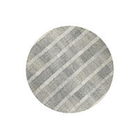 FLACHWEBETEPPICH 180 cm Hamptons Forty Creme, Dunkelgrau  - Dunkelgrau/Creme, Design, Textil (180cm) - WECON HOME