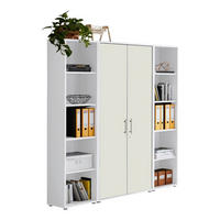 AKTENSCHRANK 173/186/33 cm  - Weiß, MODERN, Holzwerkstoff (173/186/33cm) - MID.YOU