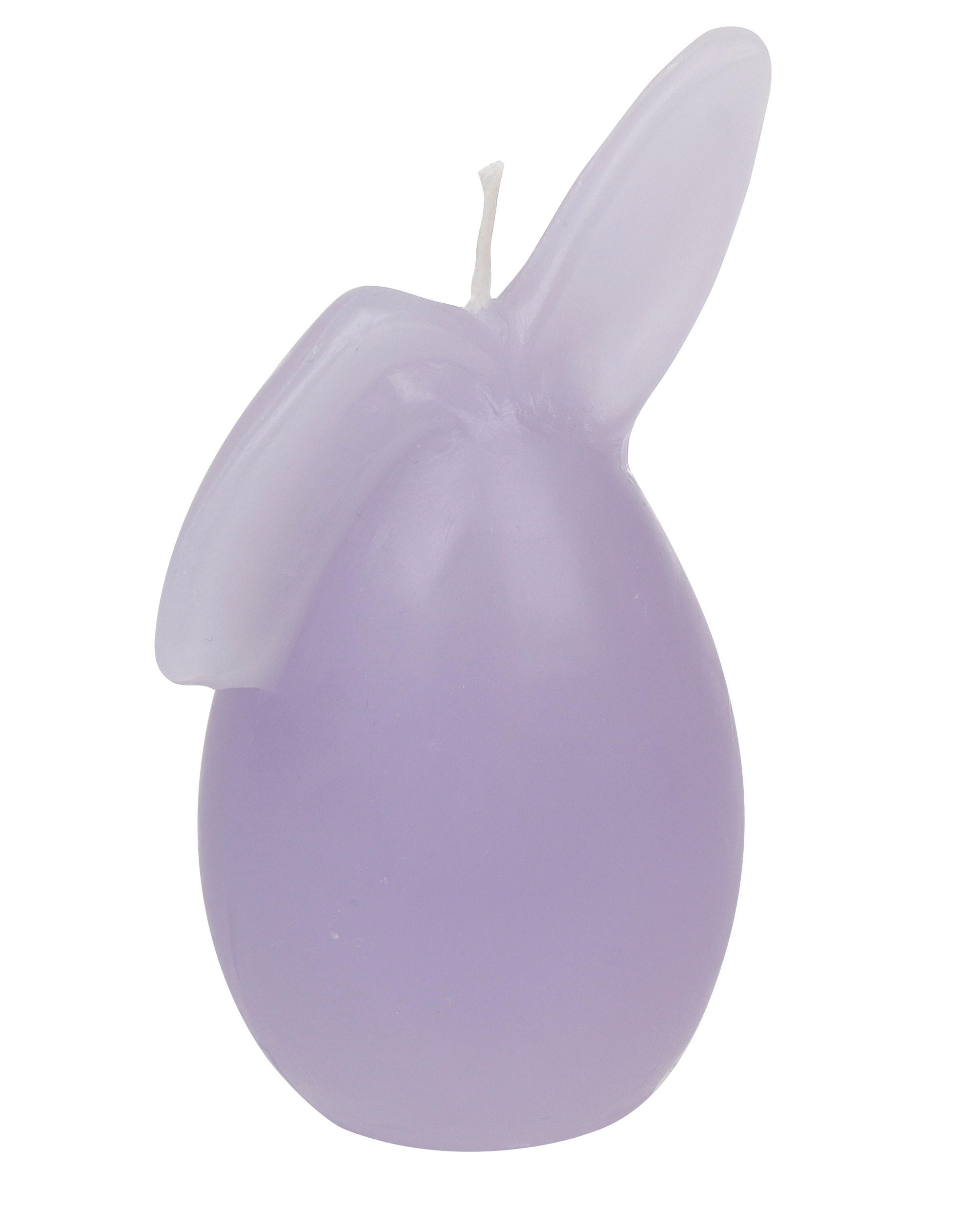 KERZE - Lila, Basics, Naturmaterialien (5,4/10,5cm)