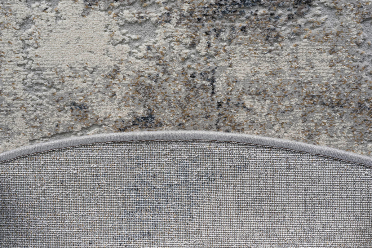 WEBTEPPICH 120/170 cm Canyon Hellgrau, Dunkelblau  - Hellgrau/Dunkelblau, KONVENTIONELL, Kunststoff/Textil (120/170cm)