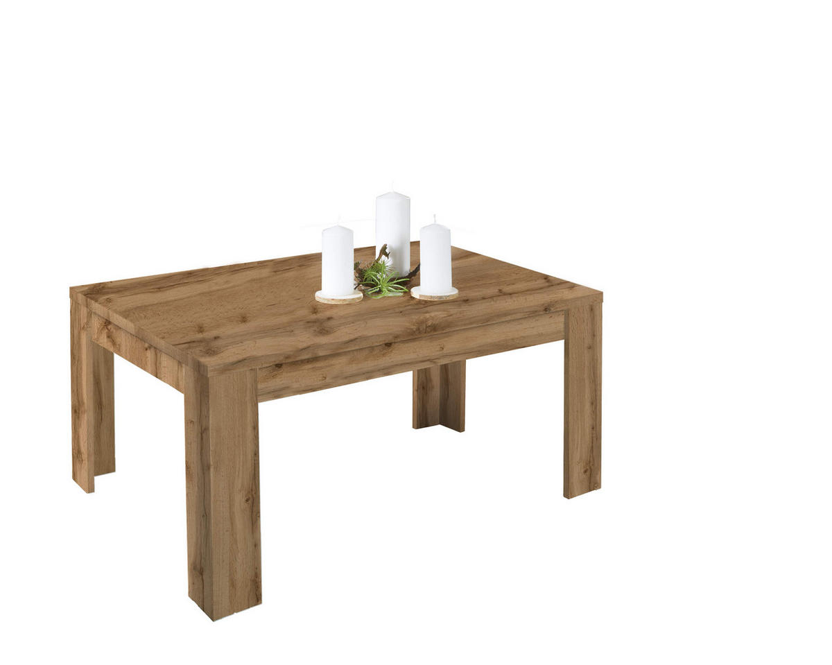 KLUB STOČIĆ 90/45,5/50 cm  hrast wotan  - hrast wotan, Dizajnerski, pločasti materijal (90/45,5/50cm) - Ti'me