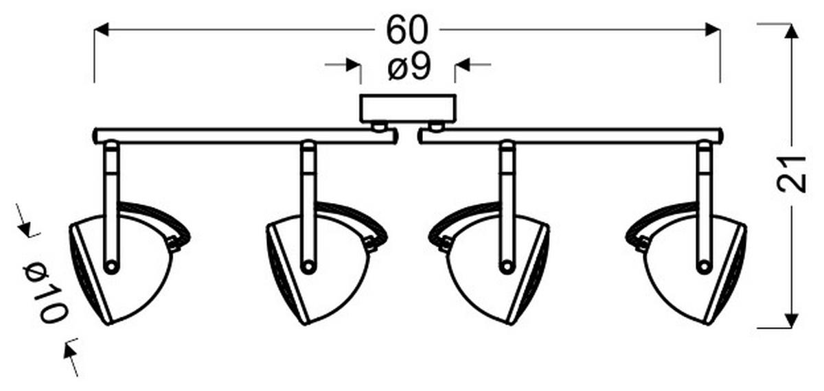 STRAHLER Pent 60/10/21 cm   - Trend (60/10/21cm)